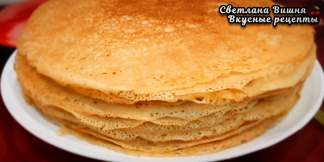 Постные блинчики. Простой и бюджетный рецепт.