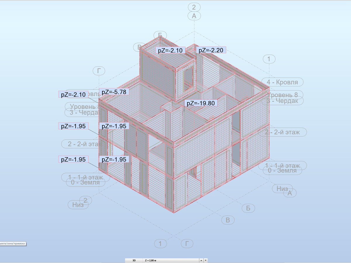 Аналитическая модель с заданными нагрузками. Бюро Бориса Зайцева superdoms.ru