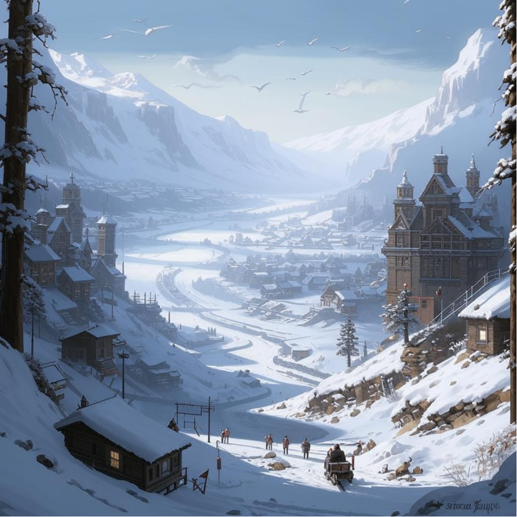 kandinsky И И Снежная зима Стефан Цвейг