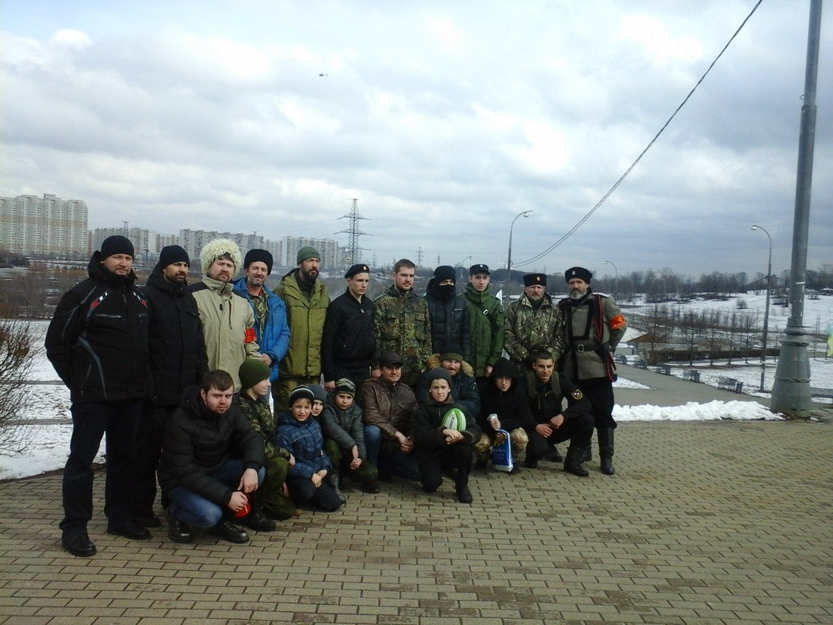 Казаки Рождественского куреня 2012 год