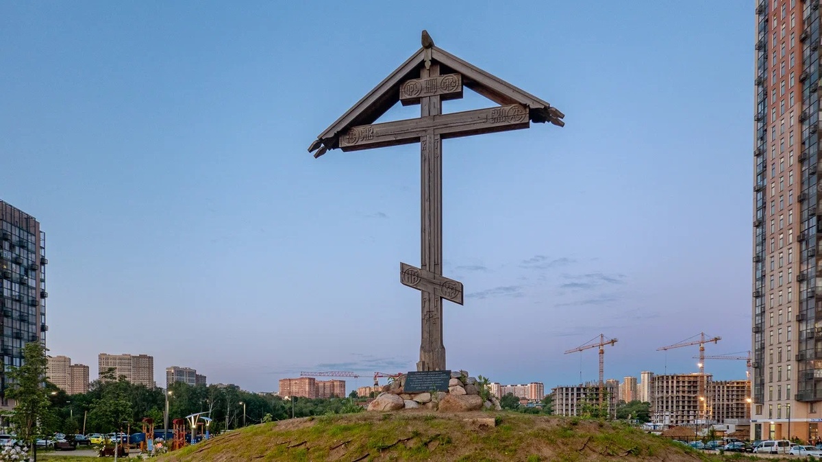 Поклоный крест в Рождествено