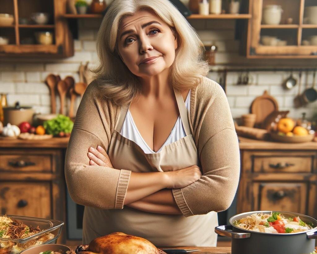 Женщина элегантного возраста