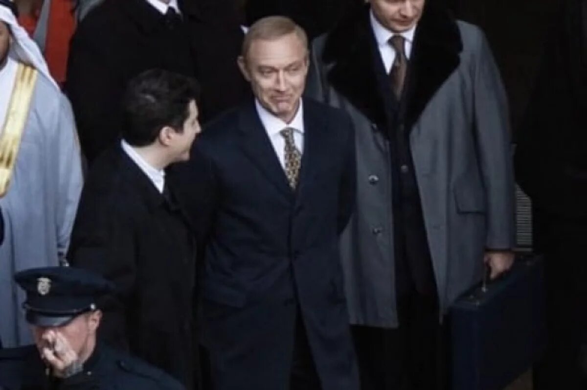    Джуд Лоу появился в образе Владимира Путина на съемочной площадке