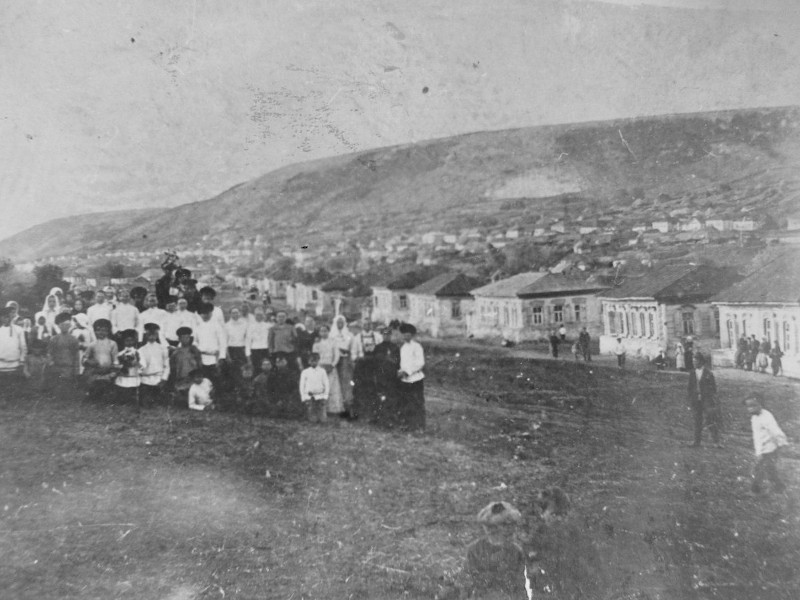 Жители села Лох (начало XX века)