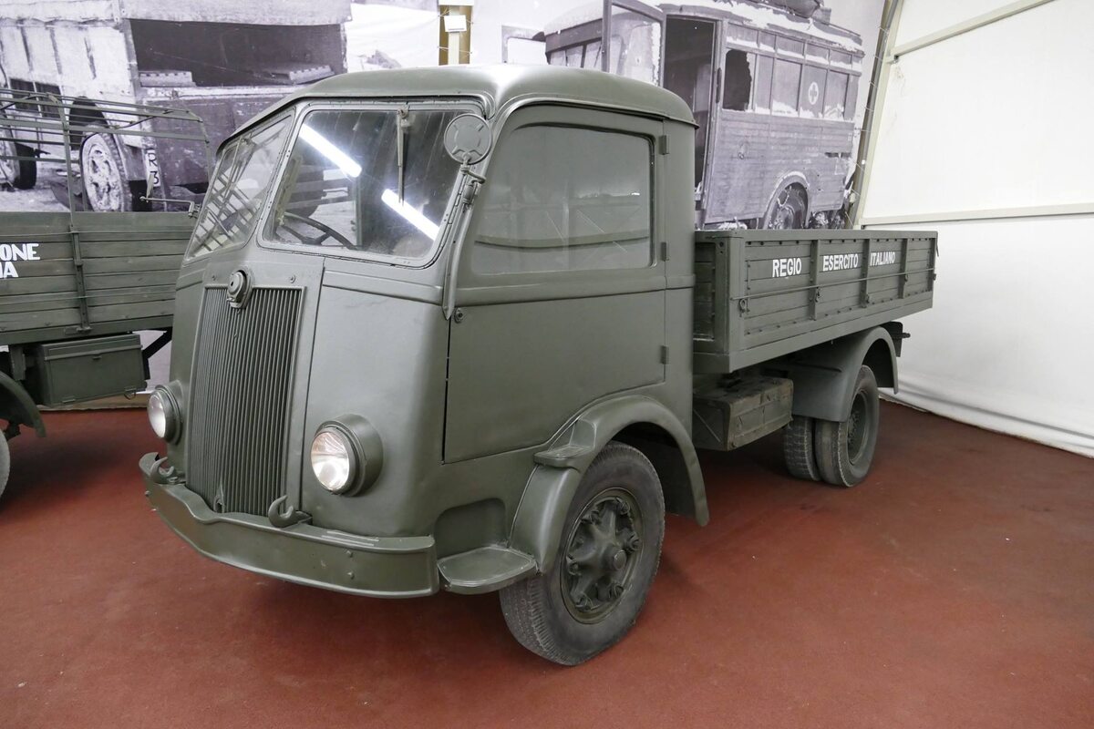 FIAT 626 N на экспозиции "Моторы Войны" в парке "Патриот".