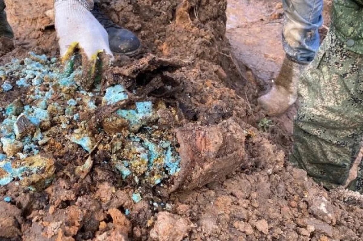    В Тверской области нашли останки двух красноармейцев