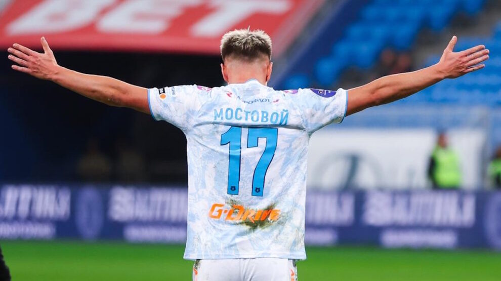    Мостовой усомнился в решении Семака оставить его на лавке в дерби против «Спартака». Фото: пресс-служба ФК «Зенит» (Санкт-Петербург)