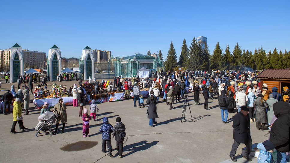 Праздник весны и тюркской культуры «Науруз» в Казани .📷Фото: Артемий Шуматов / Коммерсантъ