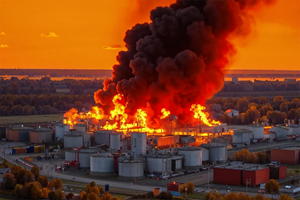 Пожар ликвидирован.  Фото: Фото: Изображение сгенерировано нейросетью Kandinsky 3.1