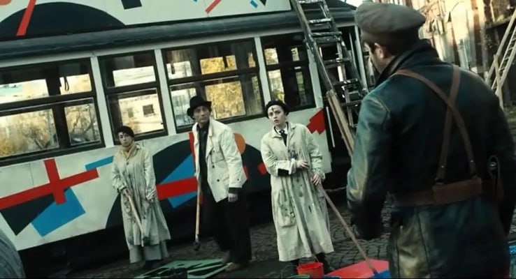 Кадр из фильма «Шагал — Малевич», 2013 год
