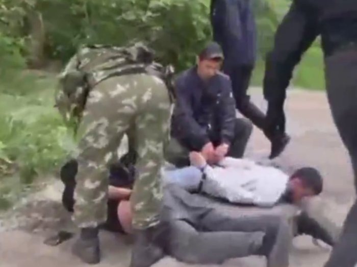 Кадр видео прокуратуры НСО.