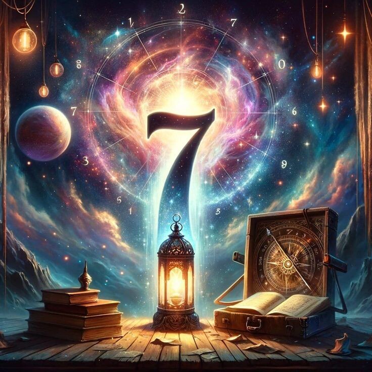 ✨ Число 7 (Мудрость, духовность, магия природы) ✨