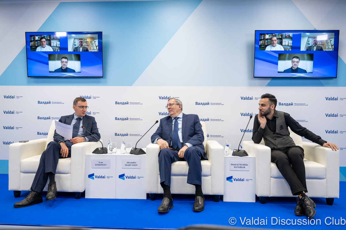 Участники дискуссии © Клуб «Валдай»