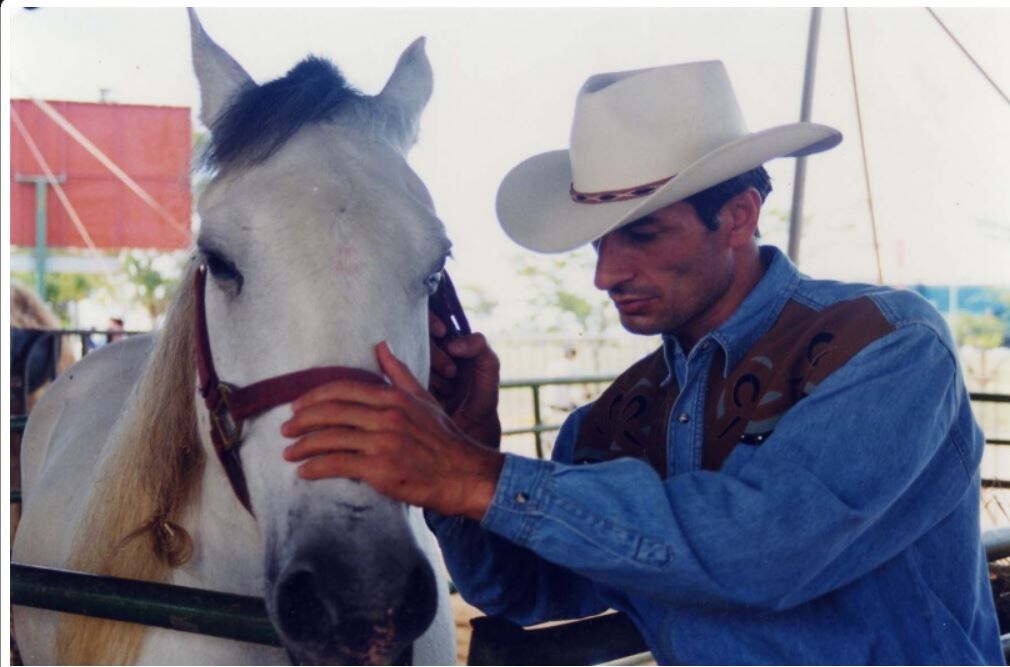 Мухтар с лошадью