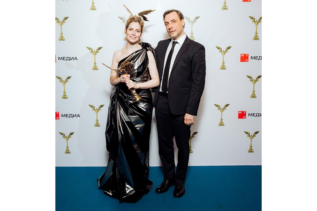 Пресс-служба премии📷Юлия Снигирь и Евгений Цыганов