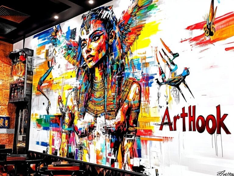    Египетские иероглифы в интерьере: создайте уникальную роспись стен, которая вдохновит и защитит ваш дом Art-Hook.Ru