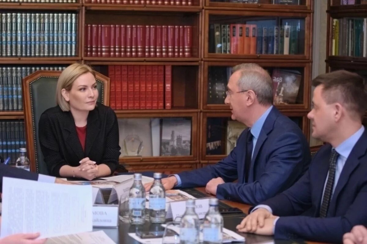    Владислав Шапша встретился главой Минкультуры РФ Ольгой Любимовой