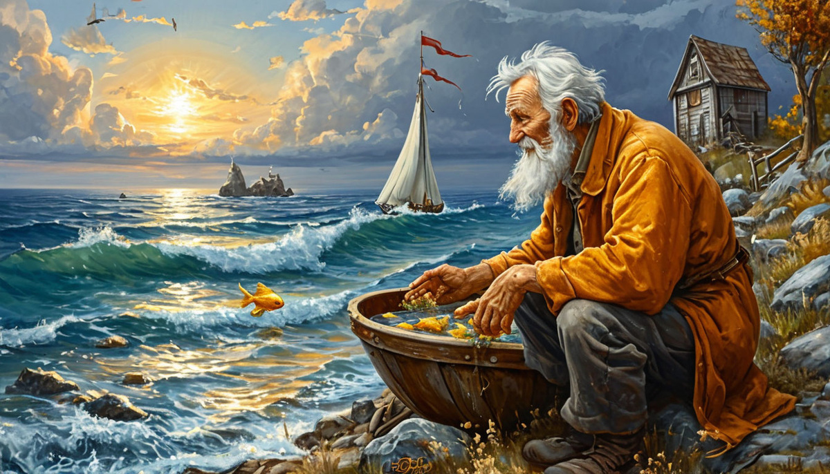 Главное, чтоб рыбка золотая была :)