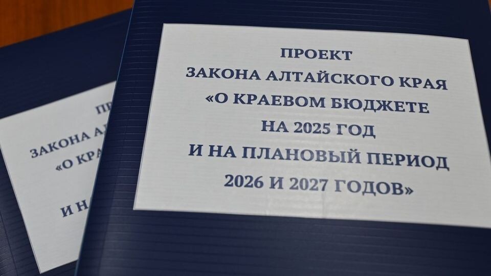    Проект бюджета на 2025 год. Источник: пресс-служба АКЗС