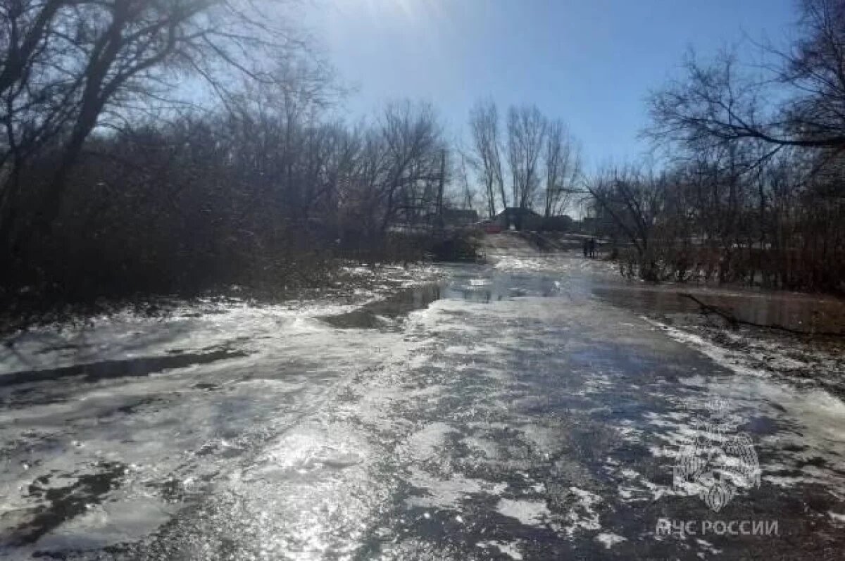    Паводковая обстановка в Самарской области на 25 марта