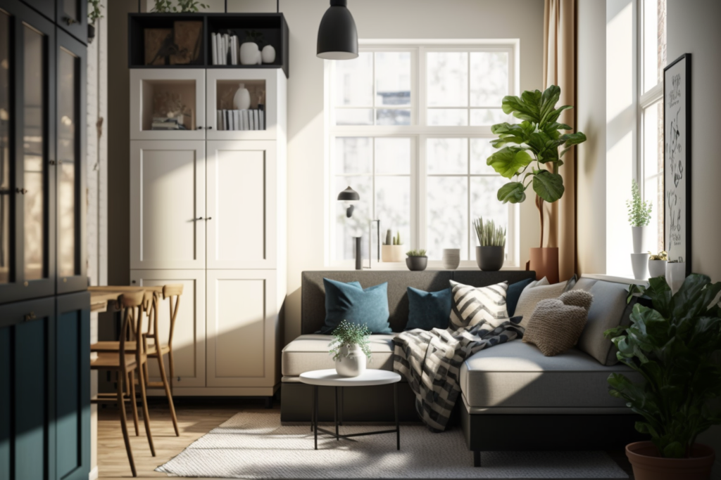    Однокомнатная квартира в современном стиле с рациональным использованием пространства Keri