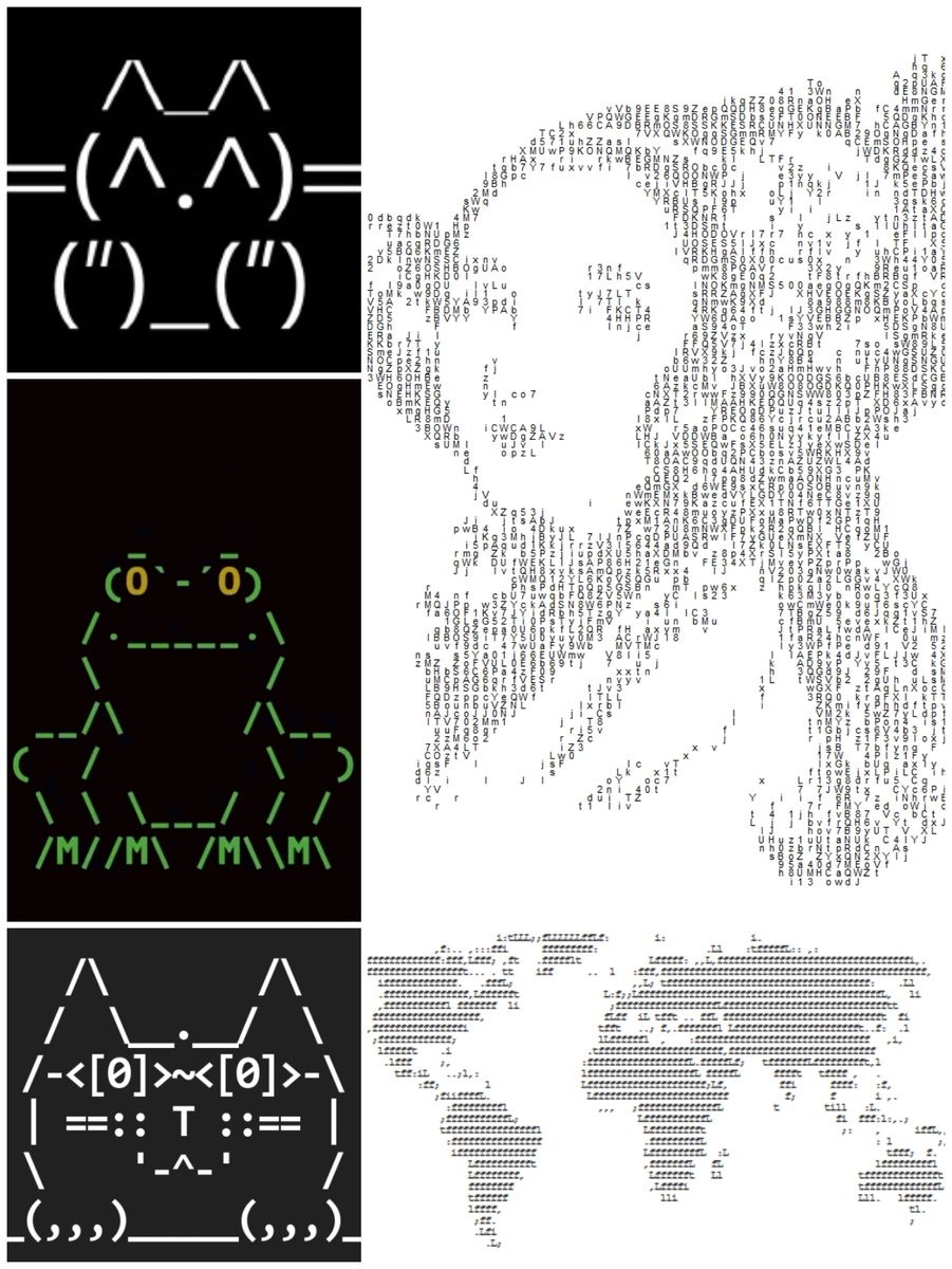 ASCII-графика, ASCII-арт