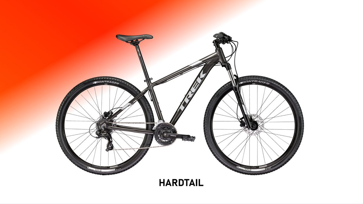 Велосипед с жесткой рамой hardtail