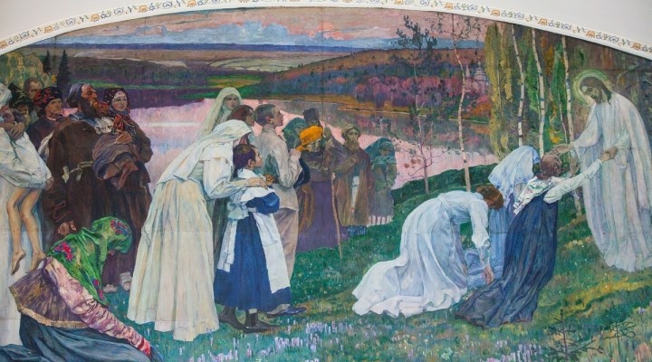 Роспись «Путь ко Христу» М.В. Нестерова