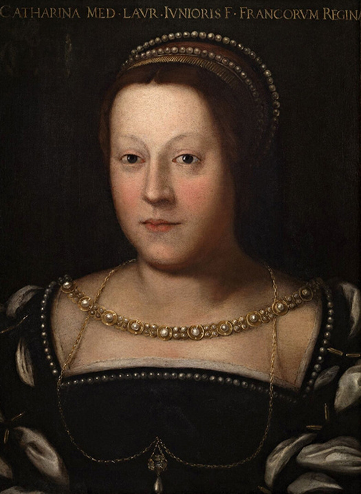 «Чёрная королева» Франции Екатерина Медичи (1519–1589)