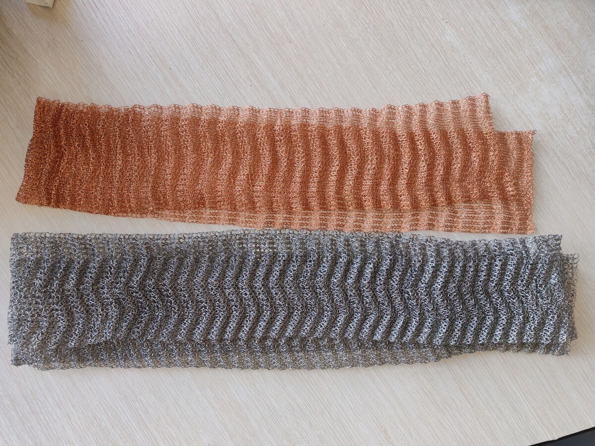 Проволочная насадка Панченкова (медь, нержавеющая сталь).