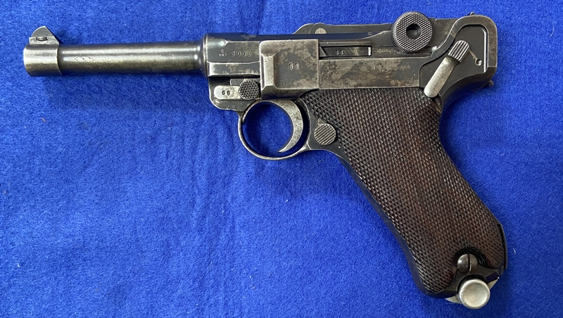 9-миллиметровый (парабеллум) военный автоматический пистолет Маузера образца 1908 года