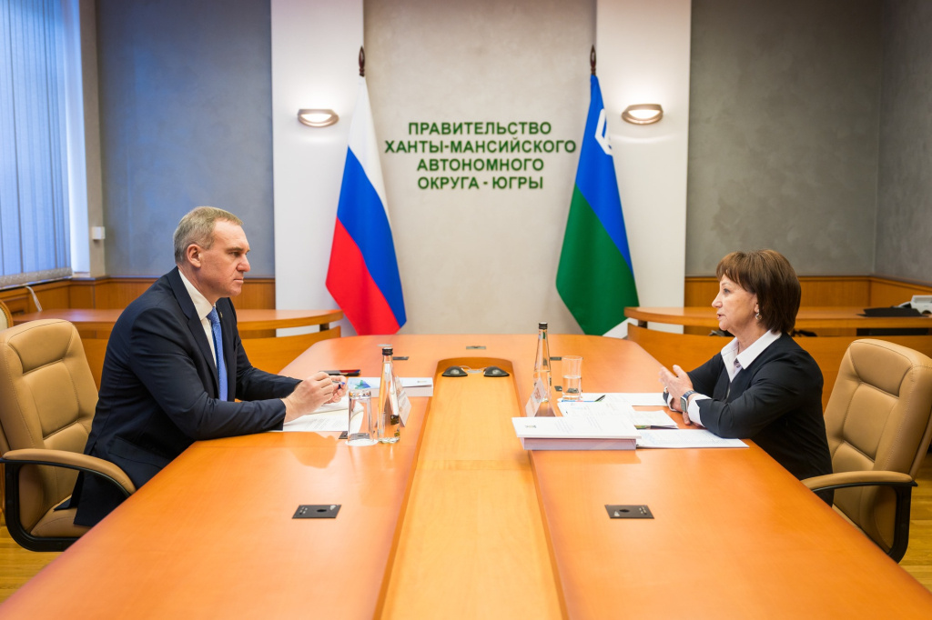    Губернатор Югры обсудил с омбудсменом защиту прав граждан и новые социальные инициативы