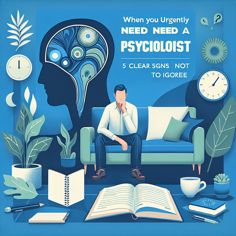    Когда срочно нужен психолог: 5 явных признаков, которые не стоит игнорировать annaUmnovaPro