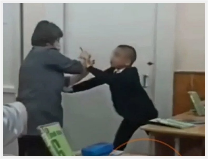 А этот 6-классник из Краснодарского края сам выгонял учительницу из кабинета 
