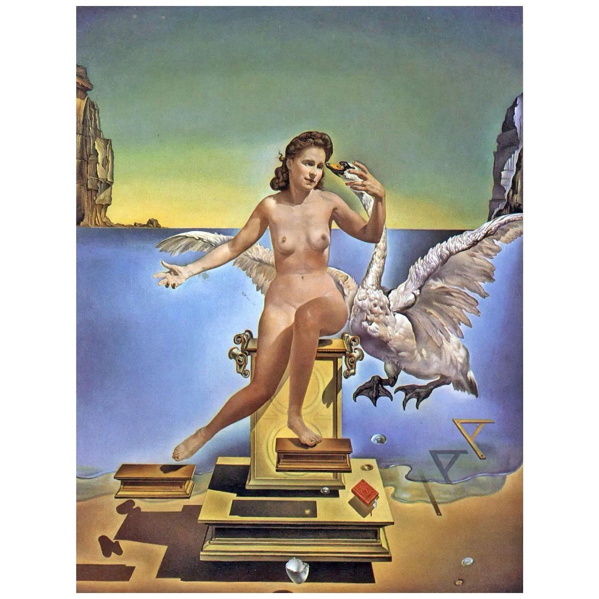 Salvador Dali. Atomic Leda. 1949. 