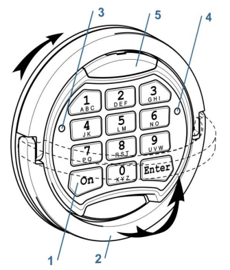 ЗАМОК ЭЛЕКТРОННЫЙ СЕЙФОВЫЙ PS300/E31, PS600/E31