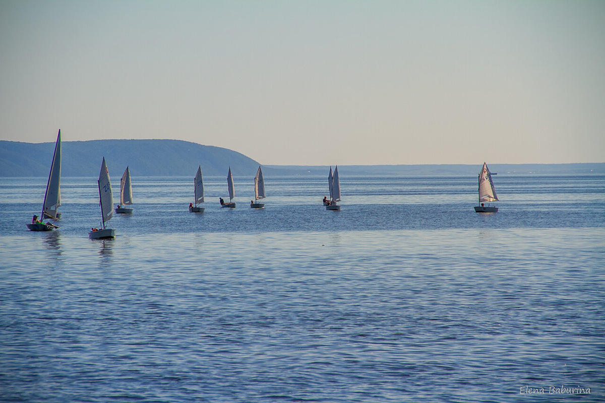 Жигулёвское море летом