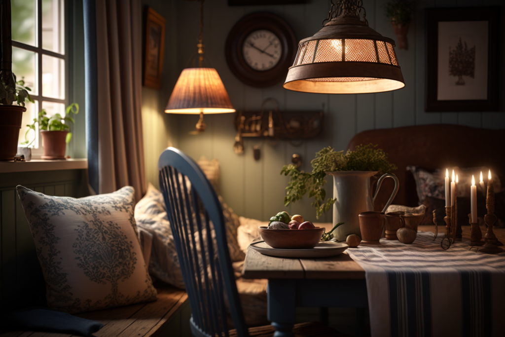    Деревенский стиль в интерьере однушки декорирование Keri