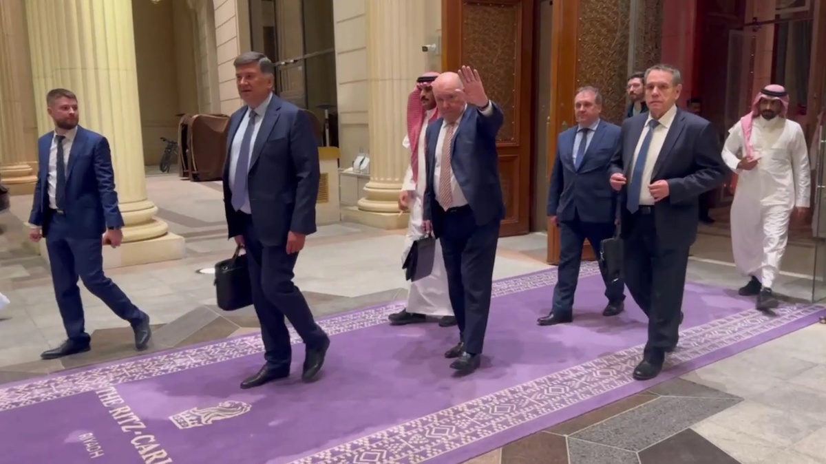 Российская делегация в Эр-Рияде.