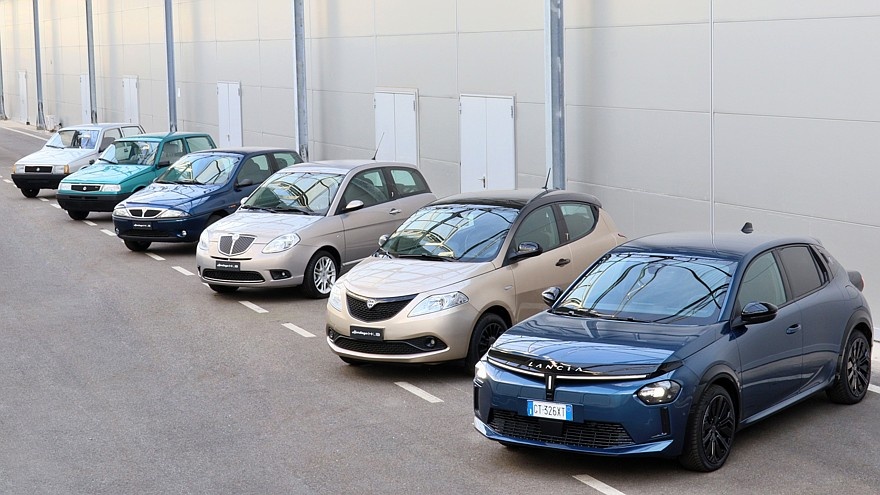    Новый Lancia Ypsilon и его предшественники