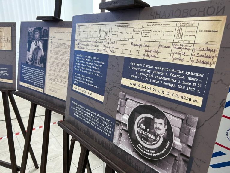    В Оренбурге школьникам рассказали об эвакуированных театрах в годы войны Татьяна Шаповаленко