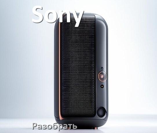
Как разобрать колонку Sony открыть корпус для замены батарейки и аккумулятора