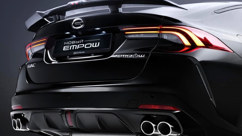 На фото: Седан GAC Empow для России