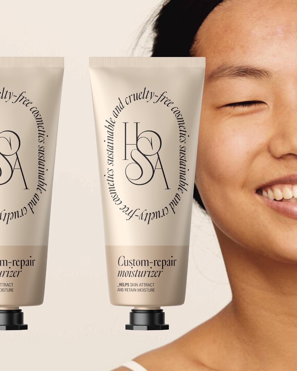 Разработка фирменного стиля и упаковки для косметического бренда Hossa от команды Hardy Branding