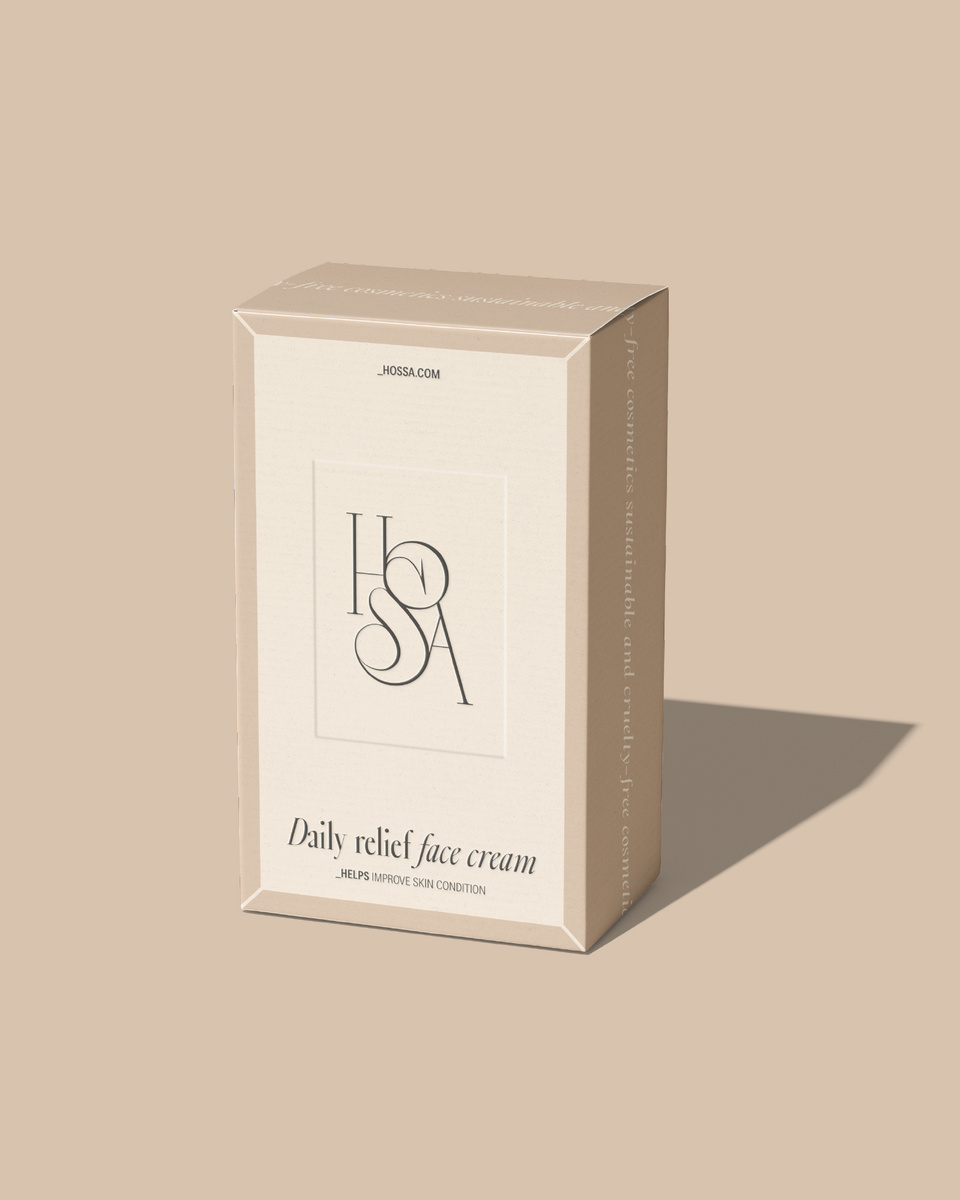 Разработка фирменного стиля и упаковки для косметического бренда Hossa от команды Hardy Branding