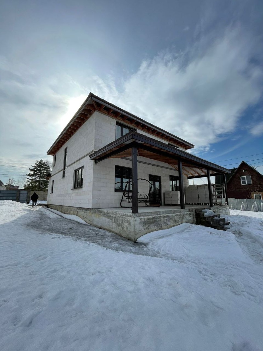 Дом из газобетона от компании "Дом от Профи"