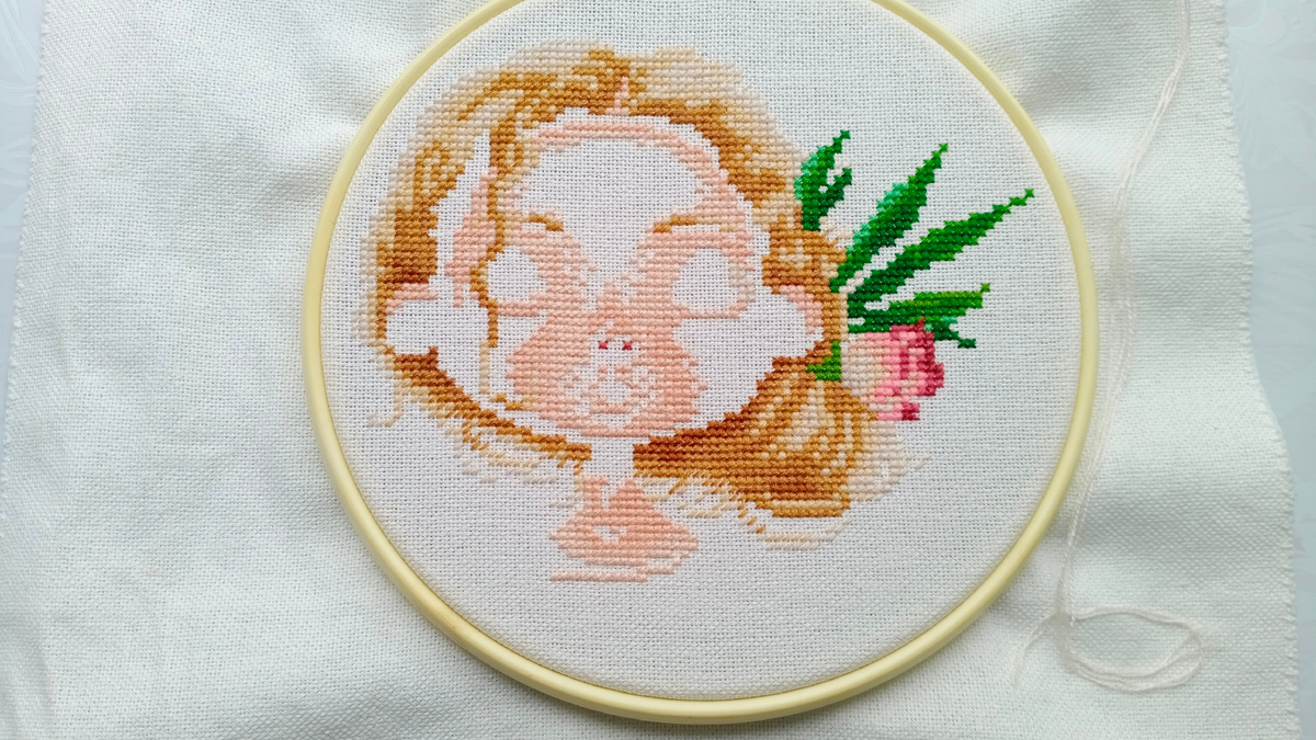 Светлый дзен, дизайнер Виктория Ивченко (вышивка в первой половине апреля)