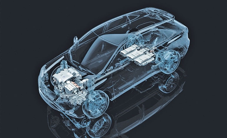 Cхема расположения силовой установки