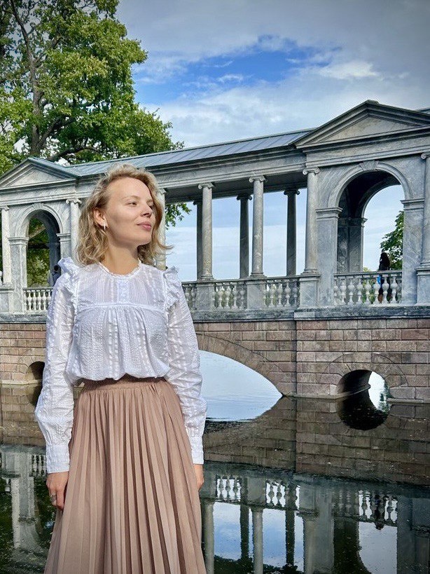 Анастасия Винокурова, ведущий методист отдела по работе с детьми ГМЗ "Царское Село". Фото из личного архива Анастасии.