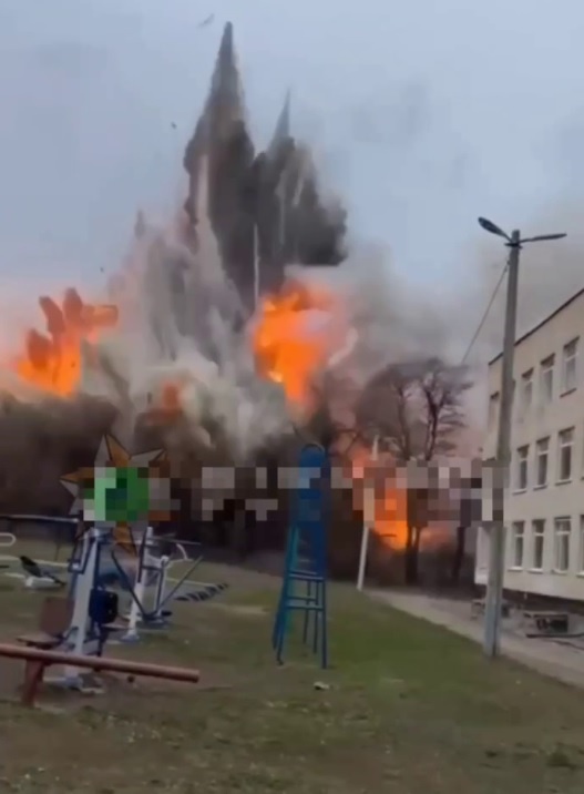    Кадры очевидцев из Сум